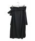 emmi atelier (エミアトリエ) ベルト付スカート ブラック サイズ:1：5800円