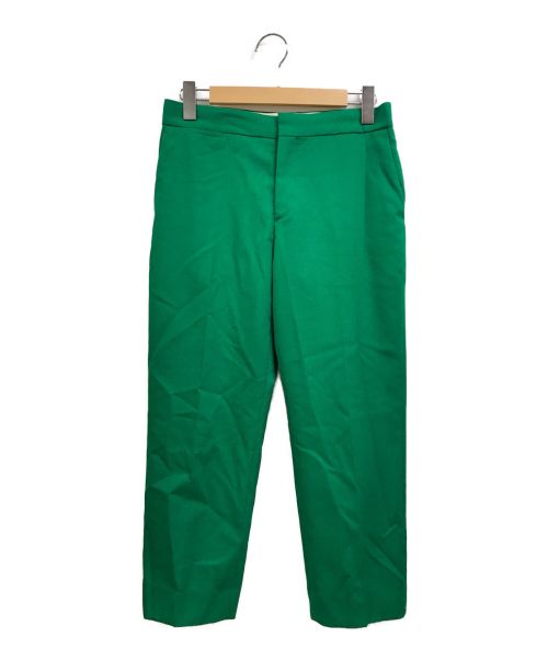 DRAWER（ドゥロワー）DRAWER (ドゥロワー) カラースリムパンツ グリーン サイズ:38の古着・服飾アイテム