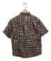 OLD stussy (オールドステューシー) 90's半袖チェックシャツ レッド サイズ:S：7800円
