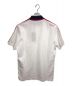 GUCCI (グッチ) 18SS ストライプポロシャツ ホワイト サイズ:XXL 未使用品：25800円