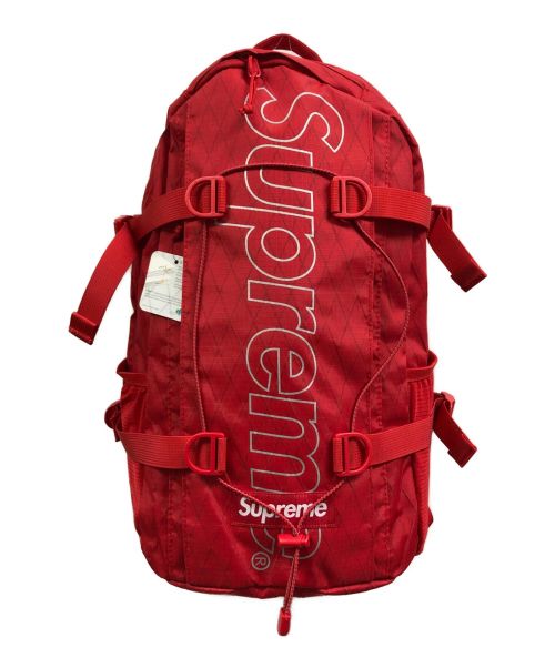 SUPREME（シュプリーム）SUPREME (シュプリーム) 18AW Backpack レッド 未使用品の古着・服飾アイテム