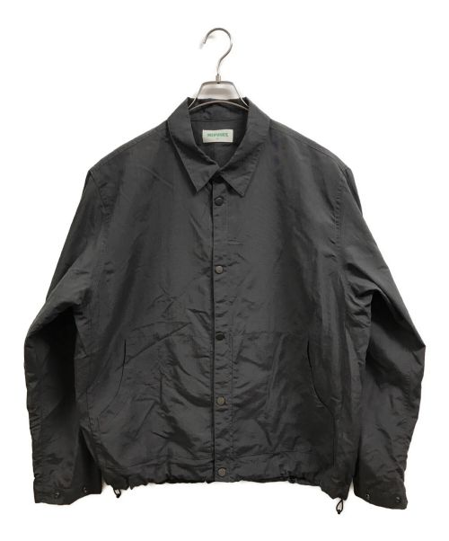 NOJUSEE（ノジュシー）NOJUSEE (ノジュシー) Standard nylon coach jacket グレー サイズ:BIGの古着・服飾アイテム