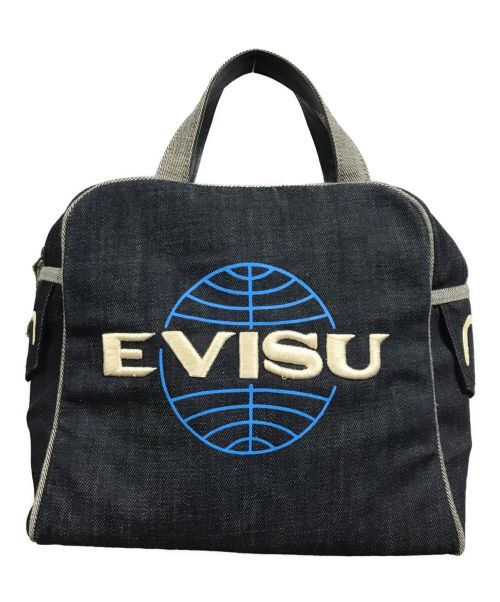 EVISU（エビス）EVISU (エビス) デニムハンドバッグ インディゴの古着・服飾アイテム