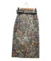 TOMORROW LAND collection (トゥモローランドコレクション) マルチフラワージャカード ボックスプリーツスカート ベージュ サイズ:36：5800円