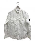 STONE ISLANDストーンアイランド）の古着「16AWツインポケットワッペンシャツ」｜ホワイト