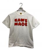 HUMAN MADE×KAWSヒューマンメイド×カウズ）の古着「KAWS MADE Tシャツ」｜ホワイト