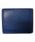 LOUIS VUITTON (ルイ ヴィトン) 2つ折り財布 ブルー×グレー：24800円