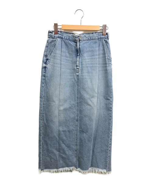 Whim Gazette（ウィムガゼット）Whim Gazette (ウィムガゼット) DENIMタイトスカート インディゴ サイズ:38 未使用品の古着・服飾アイテム