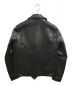 ADDICT CLOTHES (アディクト クローズ) レザージャケット ブラック サイズ:38：97800円
