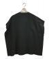 tac:tac (タクタク) ノースリーブシャツ ブラック サイズ:S：10800円