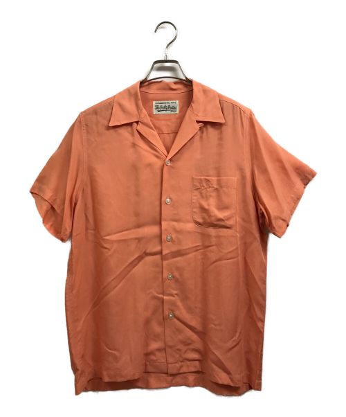 WACKO MARIA（ワコマリア）WACKO MARIA (ワコマリア) S/Sオープンカラーシャツ オレンジ サイズ:Sの古着・服飾アイテム