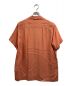 WACKO MARIA (ワコマリア) S/Sオープンカラーシャツ オレンジ サイズ:S：9800円
