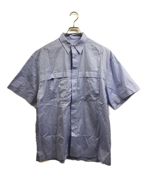 E.TAUTZ（イートーツ）E.TAUTZ (イートーツ) 半袖シャツ ブルー サイズ:Sの古着・服飾アイテム