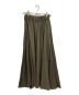 ATON (エイトン) FRESCA KANOKO ギャザースカート ブラウン サイズ:1：5800円
