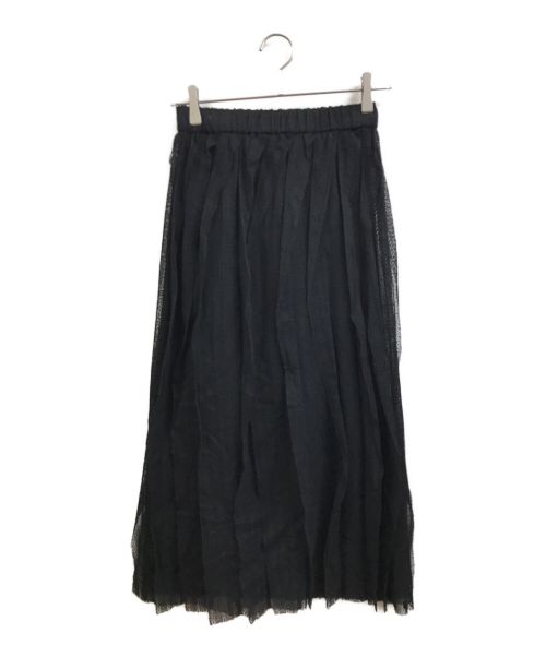 BLAMINK（ブラミンク）BLAMINK (ブラミンク) ペチコート付レーススカート ブラック サイズ:36の古着・服飾アイテム