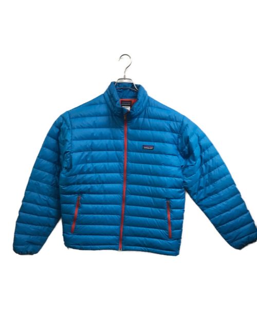 Patagonia（パタゴニア）Patagonia (パタゴニア) ダウンセータージャケット ブルー サイズ:Mの古着・服飾アイテム