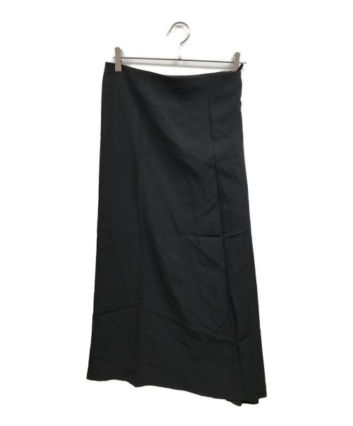 yohji yamamoto+noir（ヨウジヤマモトプリュスノアール）yohji yamamoto+noir (ヨウジヤマモトプリュスノアール) ロングスカート ブラック サイズ:4の古着・服飾アイテム