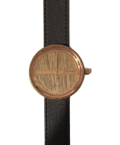 VEJRHOJ（ヴェアホイ）VEJRHOJ (ヴェアホイ) 腕時計 ブラウンの古着・服飾アイテム