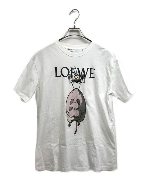 LOEWE（ロエベ）LOEWE (ロエベ) スタジオジブリ (スタジオジブリ) ハエドリTシャツ ホワイト サイズ:XSの古着・服飾アイテム