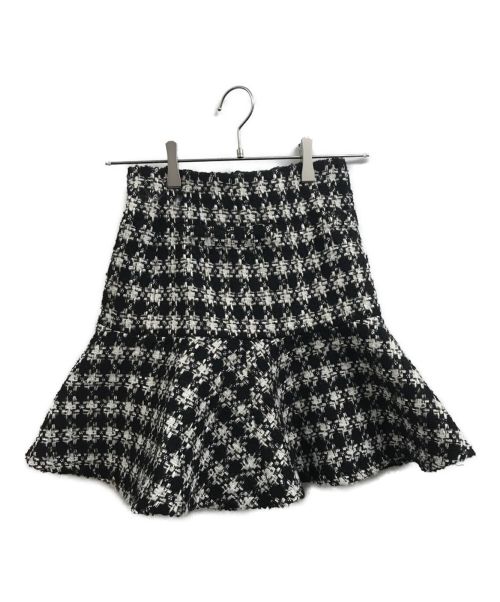 EmiriaWiz（エミリアウィズ）EmiriaWiz (エミリアウィズ) Tweed peplum flare skirt ブラック サイズ:Sの古着・服飾アイテム