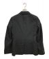 COMME des GARCONS HOMME PLUS (コムデギャルソンオムプリュス) ポリ縮絨テーラードジャケット ブラック サイズ:XS：19000円