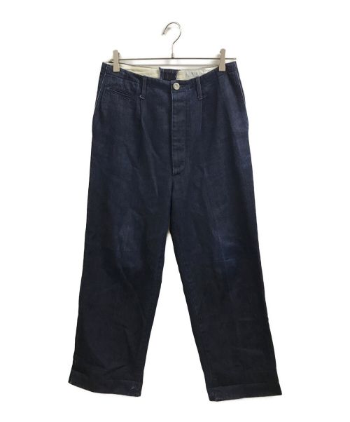 KIJI（キジ）KIJI (キジ) デニムパンツ インディゴ サイズ:3の古着・服飾アイテム