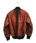 JOHN LAWRENCE SULLIVAN (ジョンローレンスサリバン) シアーMA-1ジャケット ブラック×オレンジ サイズ:X：19800円
