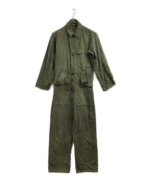 US ARMY（ユーエスアーミー）US ARMY (ユーエス アーミー) 40`sHBTジャンプスーツ カーキ サイズ:34Rの古着・服飾アイテム