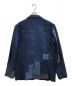 BLUE BLUE (ブルーブルー) 刺し子デニムテーラードジャケット インディゴ サイズ:3：9800円