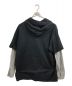 SUPREME (シュプリーム) 22AW Layered Hooded ブラック サイズ:XL：7800円