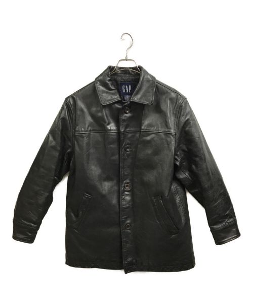OLD GAP（オールドギャップ）OLD GAP (オールドギャップ) レザージャケット ブラック サイズ:Sの古着・服飾アイテム