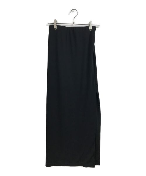 Whim Gazette（ウィムガゼット）Whim Gazette (ウィムガゼット) スムーススリムスカート ブラック サイズ:FREEの古着・服飾アイテム