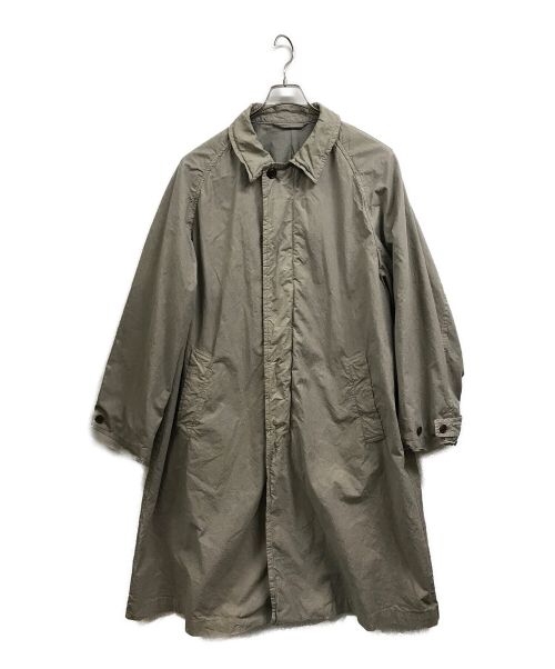 confect（コンフェクト）confect (コンフェクト) スーピマコットン ステンカラーコート グレー サイズ:4の古着・服飾アイテム