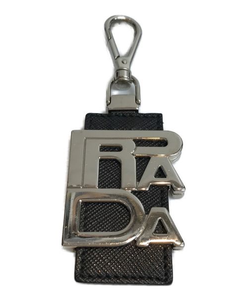 PRADA（プラダ）PRADA (プラダ) キーホルダー ブラックの古着・服飾アイテム