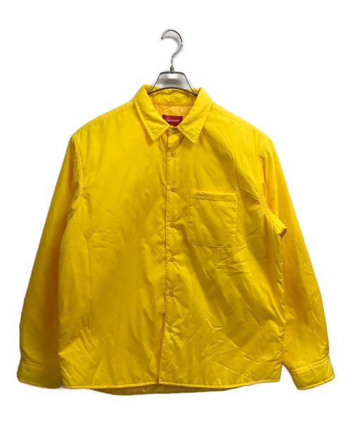SUPREME（シュプリーム）SUPREME (シュプリーム) 22AW Nylon Filled Shirt イエロー サイズ:Mの古着・服飾アイテム