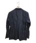 EMPORIO ARMANI (エンポリオアルマーニ) シワ加工テーラードジャケット ネイビー サイズ:50：10000円