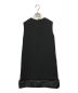 CELFORD (セルフォード) 裾ファー切替Aラインワンピース ブラック サイズ:36 未使用品：8000円