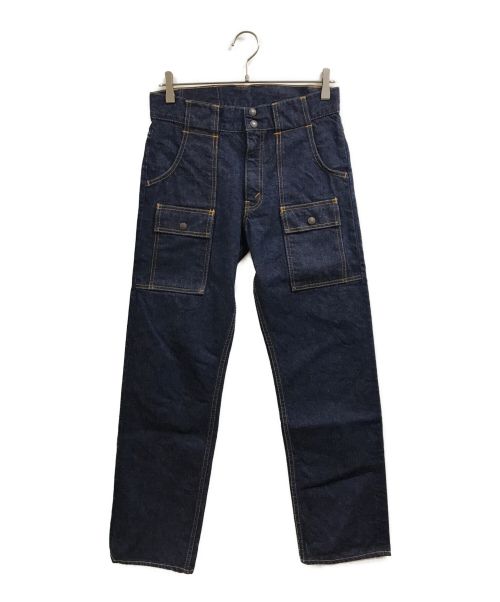 TCB jeans（ティーシービー ジーンズ）TCB jeans (ティーシービー ジーンズ) ブッシュデニムパンツ インディゴ サイズ:W30の古着・服飾アイテム