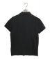 MONCLER (モンクレール) ラバーワッペンポロシャツ ブラック サイズ:S：13000円