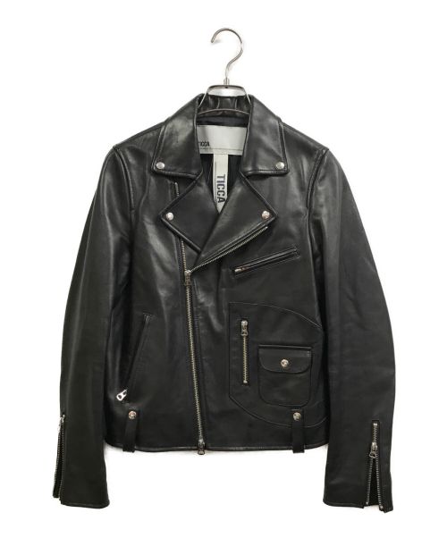 ticca（ティッカ）ticca (ティッカ) ダブルライダースジャケット ブラック サイズ:2の古着・服飾アイテム