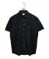 BURBERRY（バーバリー）の古着「ワンポイントロゴ半袖シャツ」｜ブラック