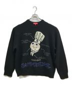 SUPREMEシュプリーム）の古着「22AW Doughboy Sweater」｜ブラック
