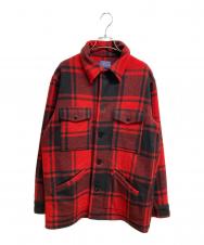 PENDLETON (ペンドルトン) ウールマッキーノジャケット レッド サイズ:M