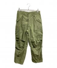 US ARMY (ユーエスアーミー) 70sM65カーゴパンツ グリーン サイズ:S-REGULAR