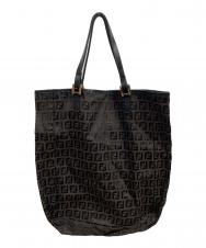 FENDI (フェンディ) ズッキーノ トートバッグ ブラウン
