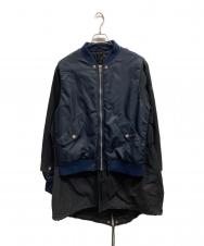 DIESEL (ディーゼル) MA-1コート ネイビー サイズ:M