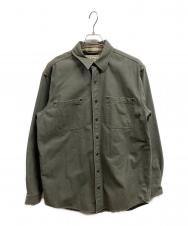 L.L.Bean (エルエルビーン) 裏チェックダックハーフコート/L.L.Beanジャケット グリーン サイズ:M