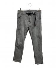 GRAMICCI (グラミチ) URBAN RESEARCH DOORS (アーバンリサーチドアーズ) 別注コラボクライミングデニムパンツ グレー サイズ:M