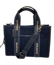 COACH (コーチ) Parker Top Handleハンドバッグ/COACH ブラック