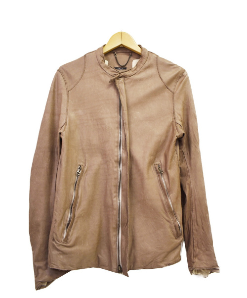 中古 古着通販 Sisii シシ シングルレザージャケット ベージュ サイズ S ブランド 古着通販 トレファク公式 Trefac Fashion